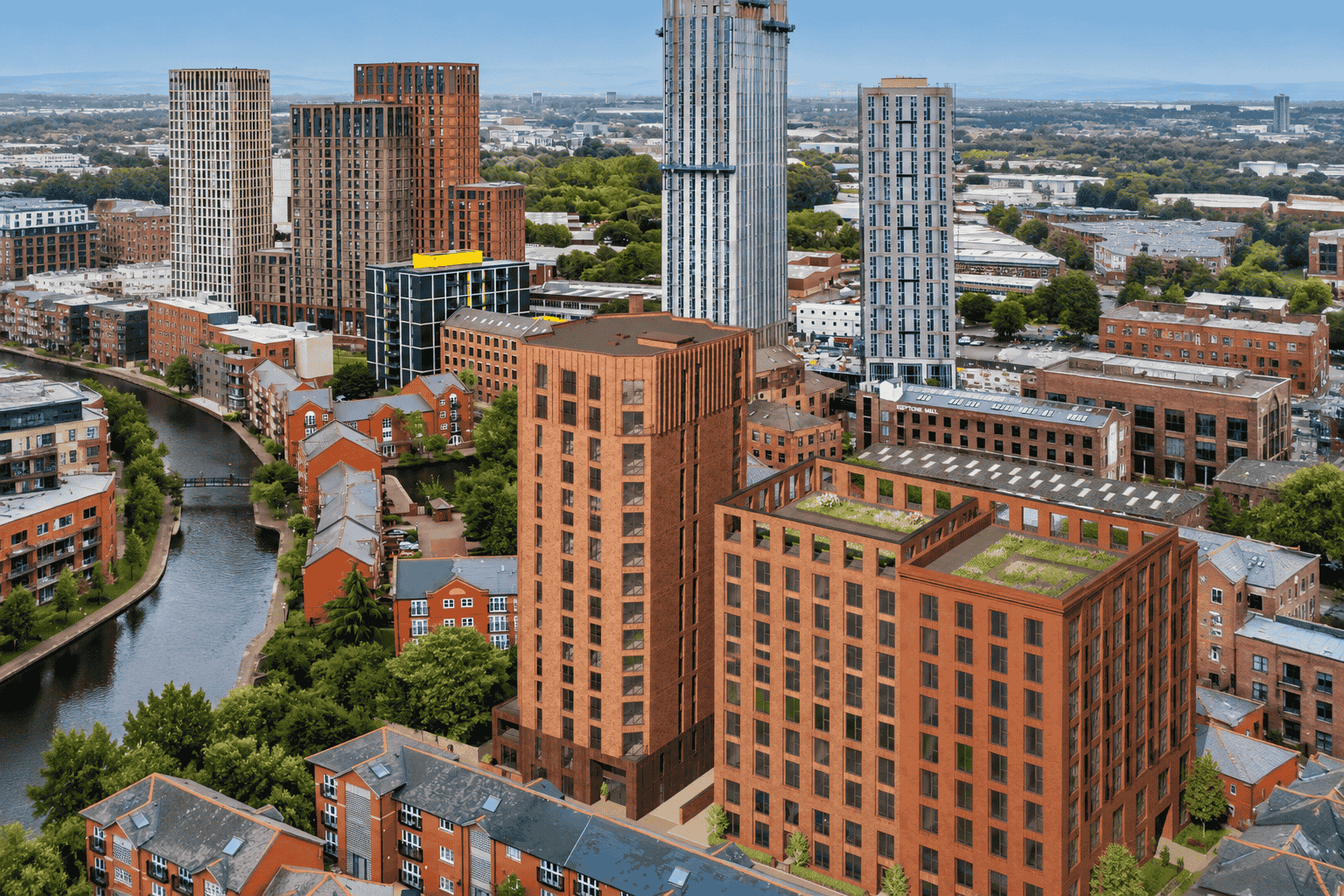 Piccadilly Wharf apartment development in Manchester