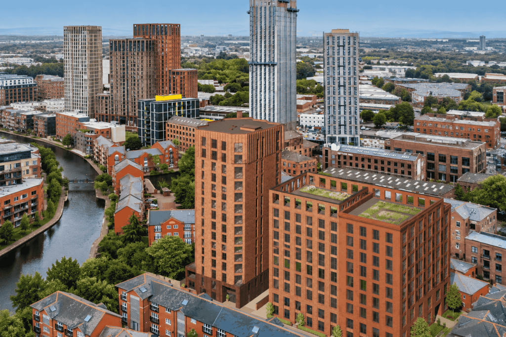 Piccadilly Wharf apartment development in Manchester